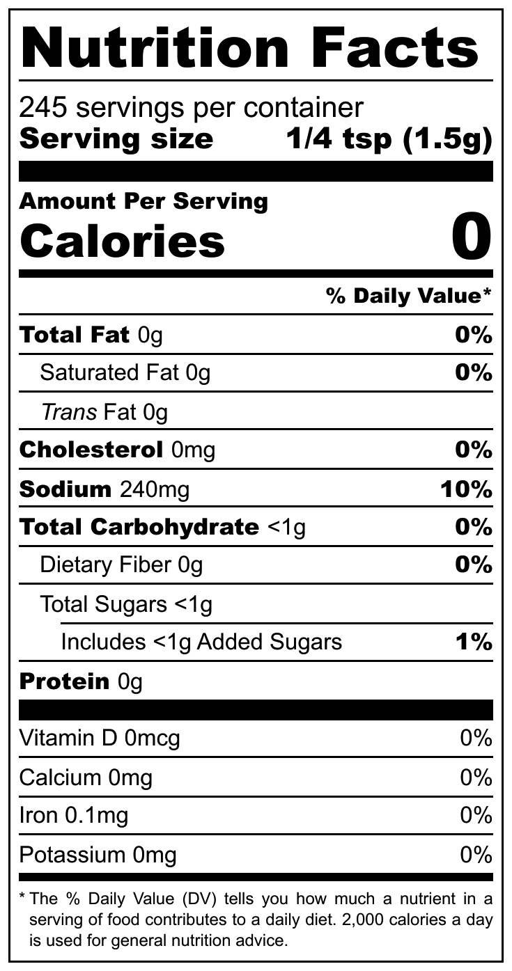 holy-voodoo-seasoning-v8 HOLY_VOODOO_BOTTLE_13_OZ_-_Nutrition_Label.png